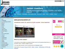 Tablet Screenshot of jansenjuweliers.nl